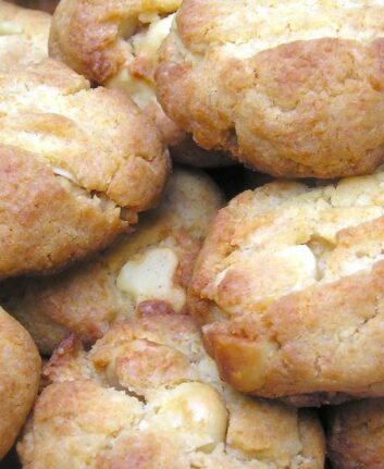 Cookies au miel et aux noix de Macadamia