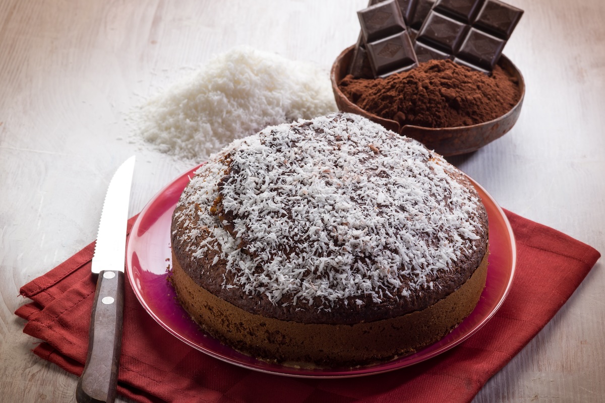 Gâteau chocolat coco sans oeufs ©Shutterstock