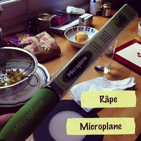Râpe Microplane : mon meilleur achat. Ultra pratique
