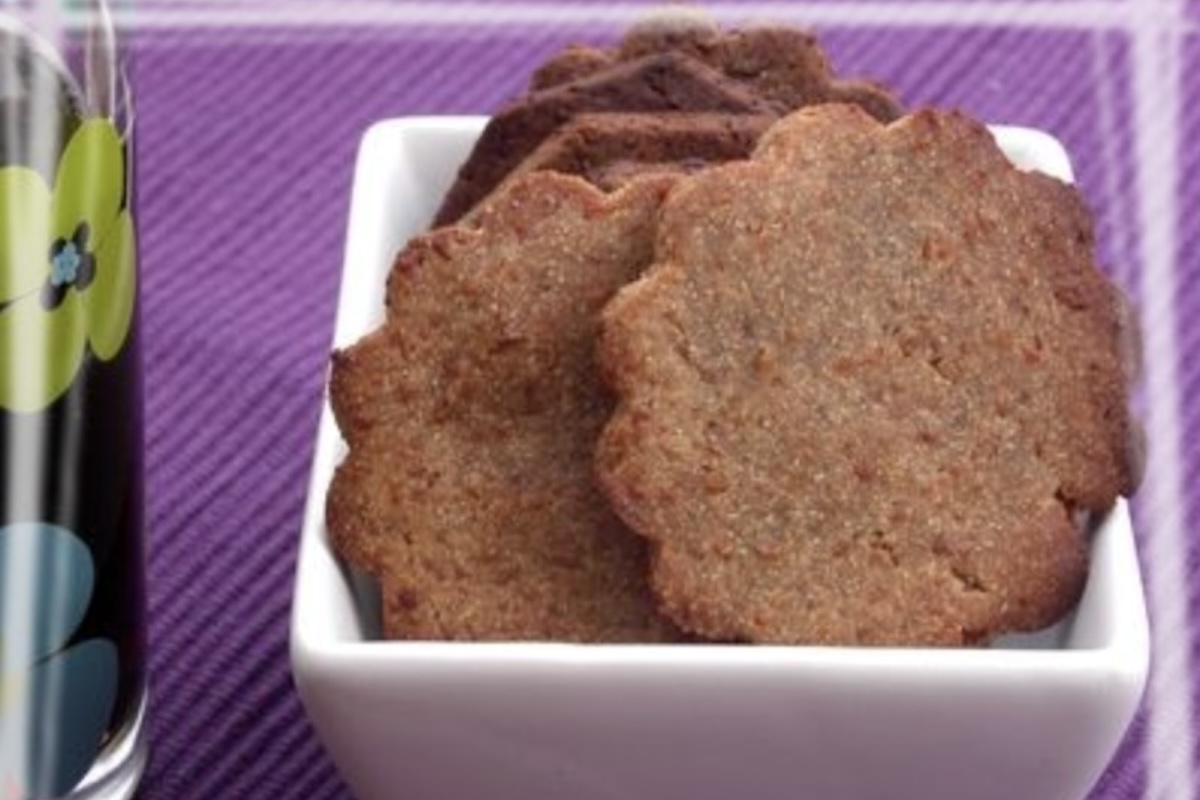 Biscuits à la farine de châtaignes sans gluten
