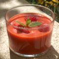 Gaspacho de fraises