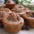 Muffins aux noix et au cacao épicé