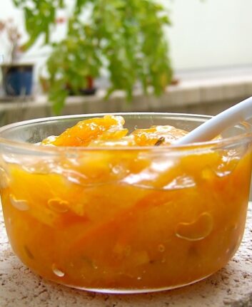 Confiture d'orange aux graines de fenouil