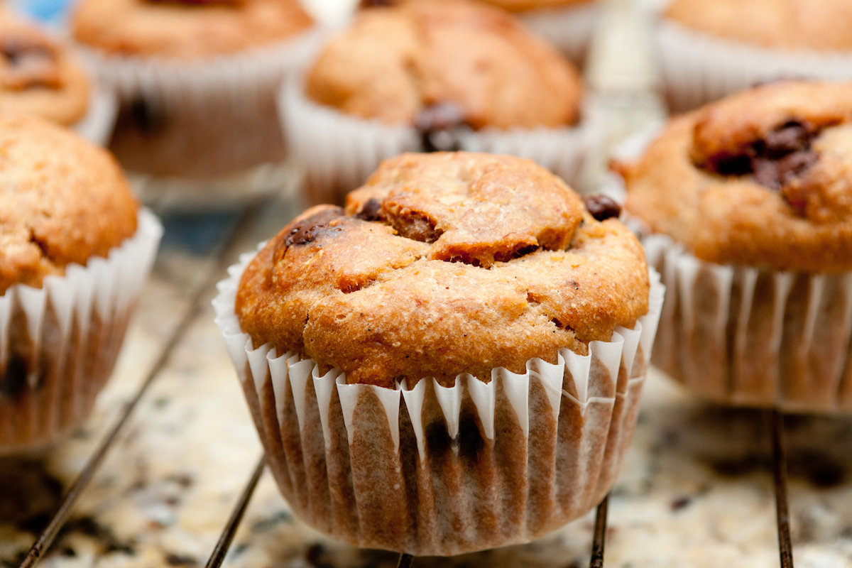 Muffins au chocolat et à l'orange sans oeufs sans lait ©farbled shutterstock