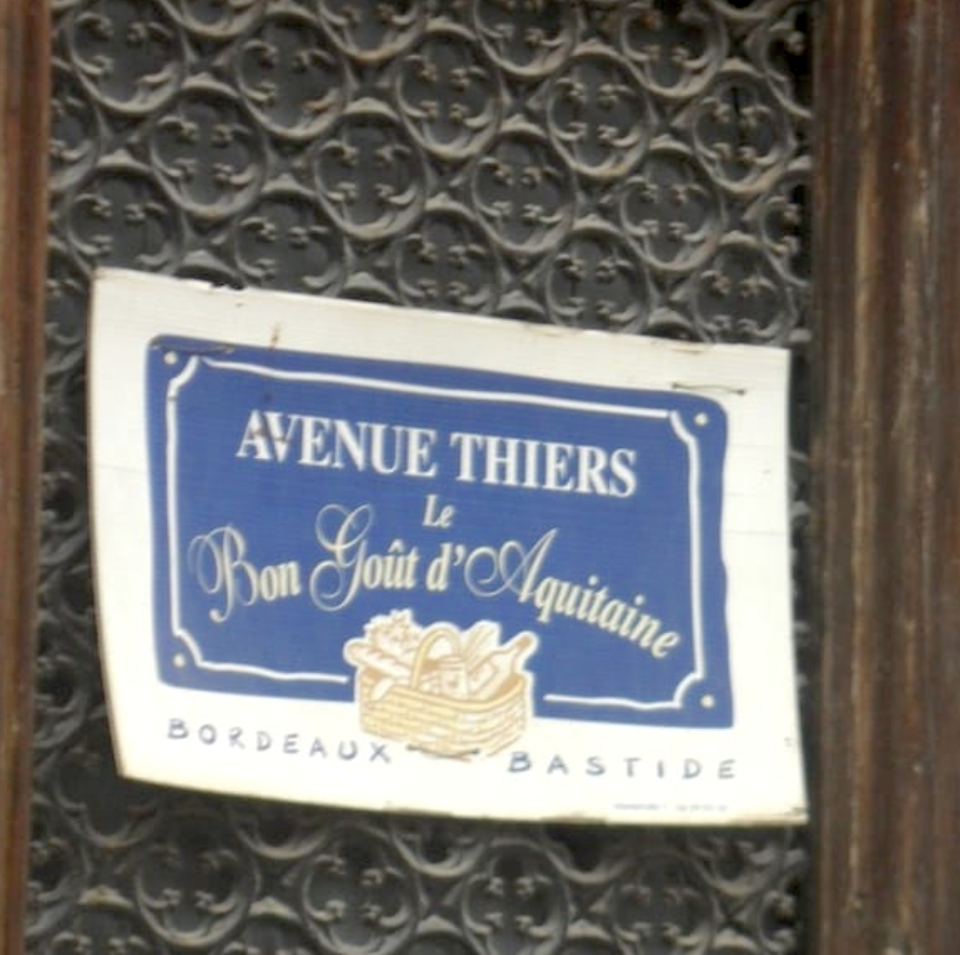 Avenue Thiers, le bon goût d'Aquitaine