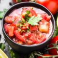 Salsa à la tomate et au persil