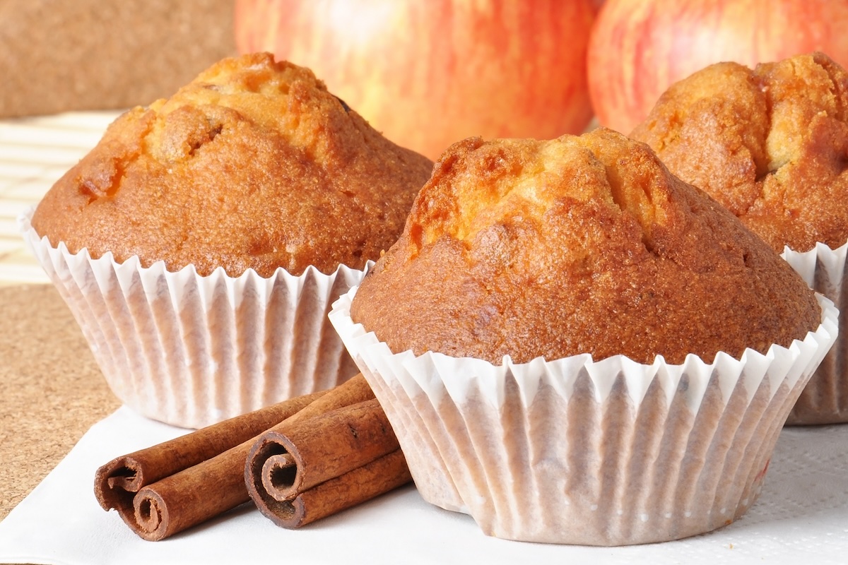 Muffins pommes cannelle ©shutterstock