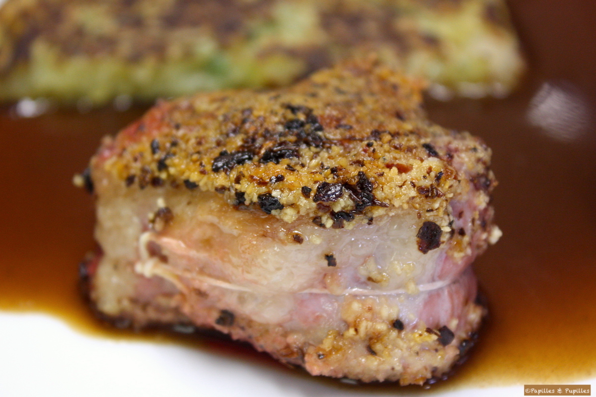 Tournedos de magret en croûte de cèpes