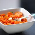 Salade de carottes à la féta et aux graines de courge