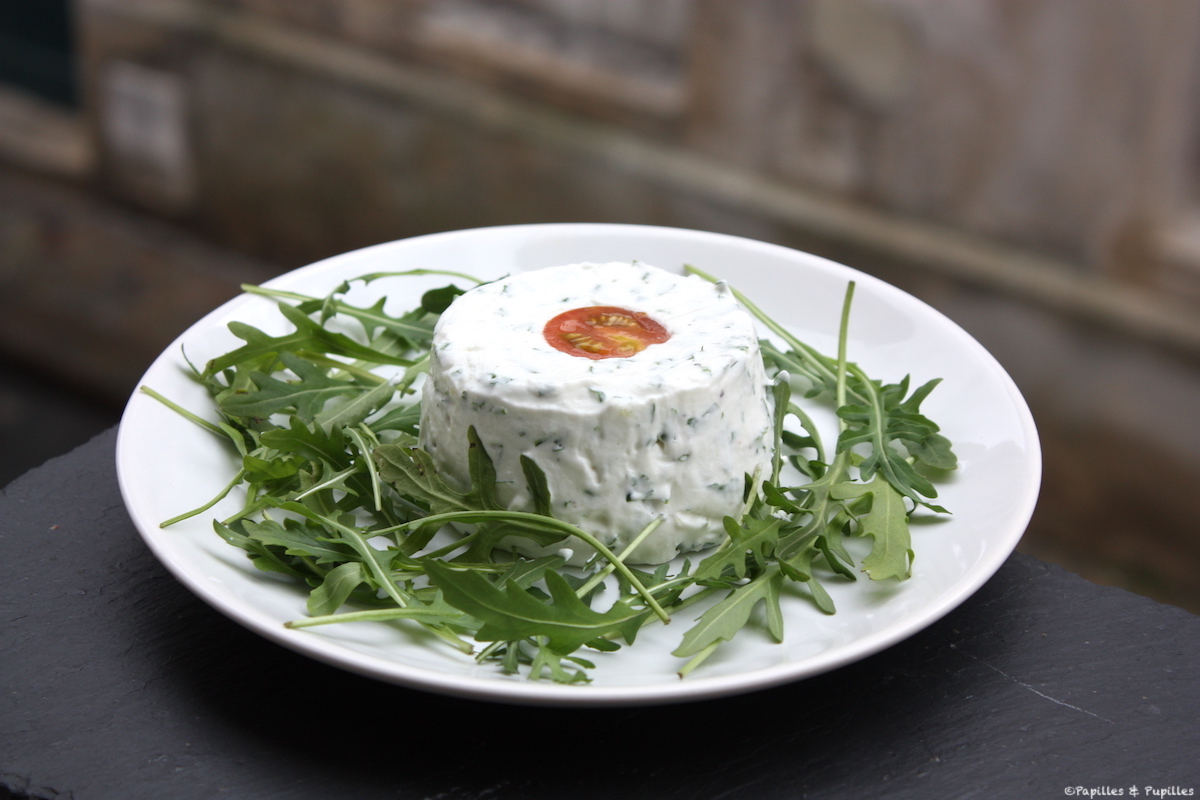 Terrine De Fromage Frais Aux Herbes De Michel Guerard