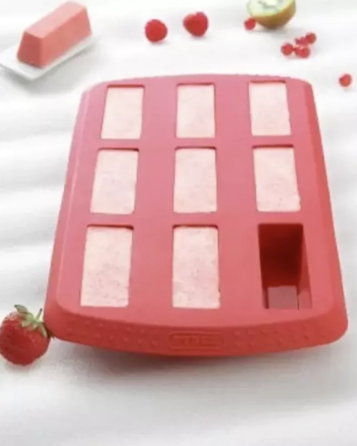 Mini glaces à la fraise maison, sans sorbetière