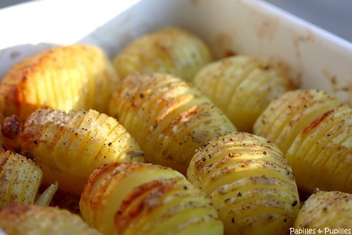 Pommes De Terre Roties A La Suedoise Hasselback Potatoes