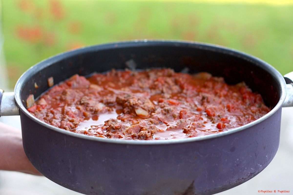 Sauce tomate façon bolognaise, à la viande de boeuf