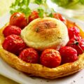 Tartelette tomate et fromage de chèvre