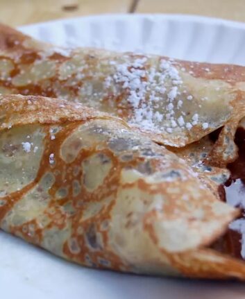 Crêpes banane chocolat