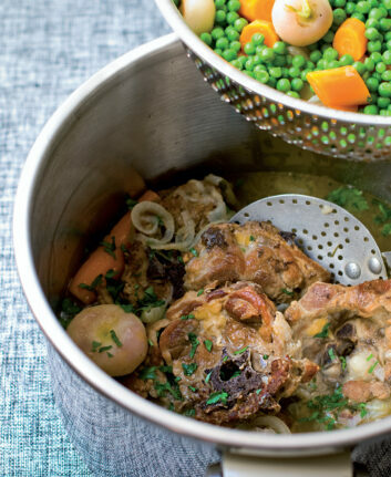 Navarin d'agneau aux petits légumes nouveaux