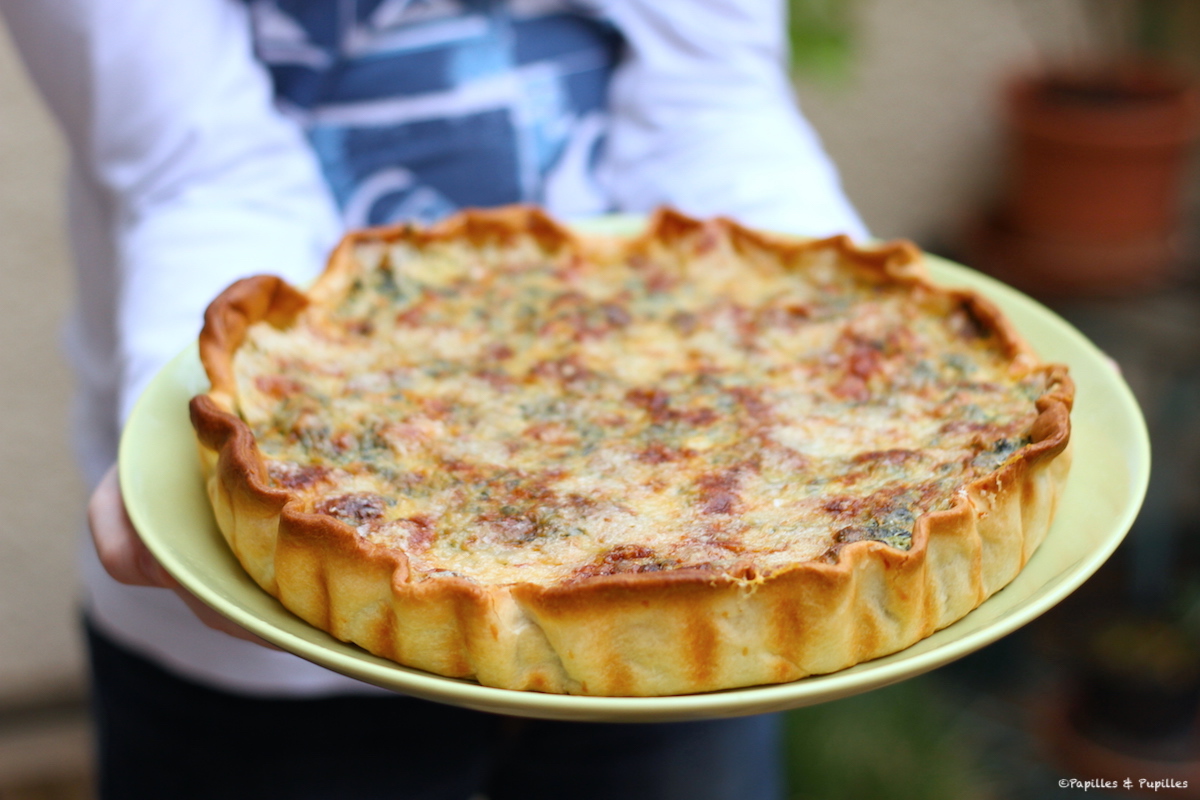 Tarte épinards ricotta