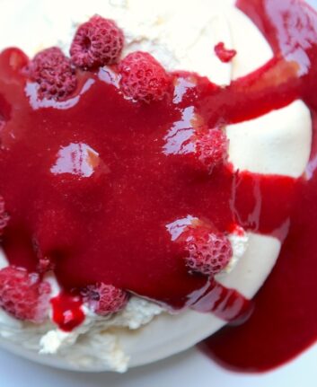 Pavlova framboises