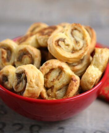 Palmiers au pesto