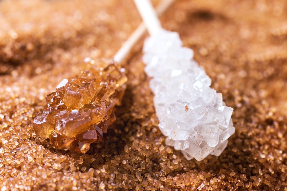 Bâtonnets de sucre candi ©Shutterstock