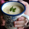 Velouté de pommes de terre, céleri rave et fenouil