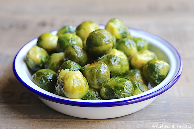 Choux De Bruxelles Roti A L Huile D Olive