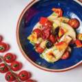 Salade de fenouil, tomates fraîches et confites