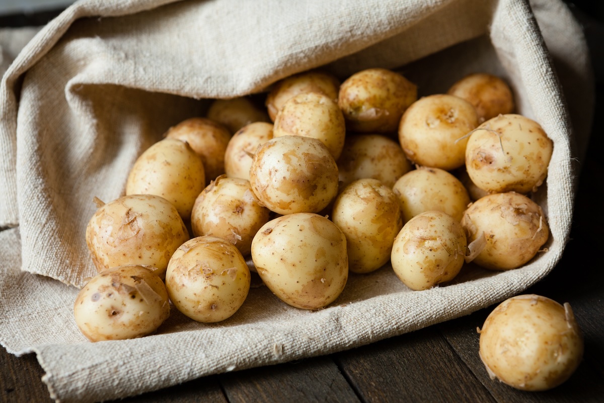 Pommes de terre nouvelles ©Olha Afanasieva shutterstock