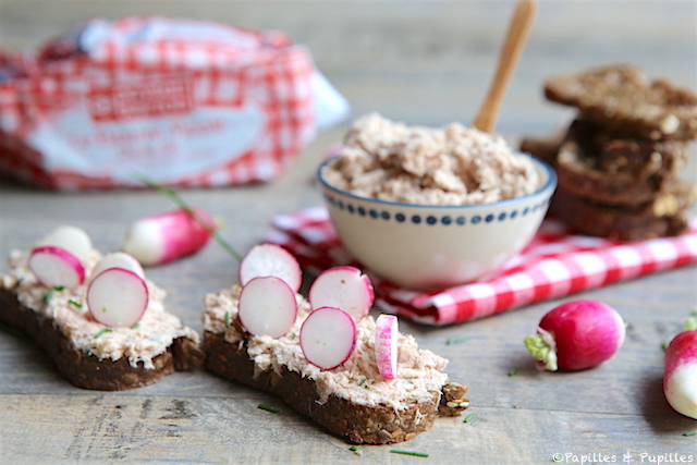 Tartines De Rillettes De Thon Et Petits Radis