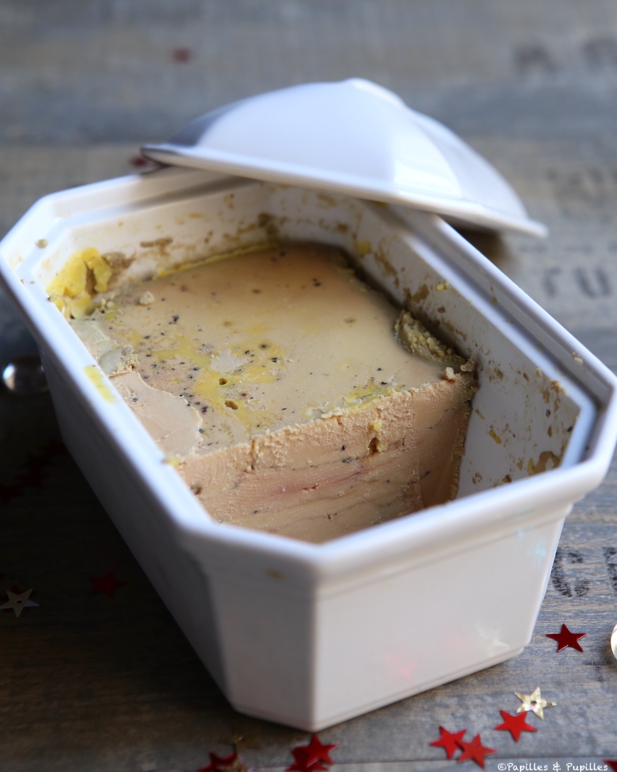 Recette de Foie gras mi-cuit en conserve au naturel par Julie