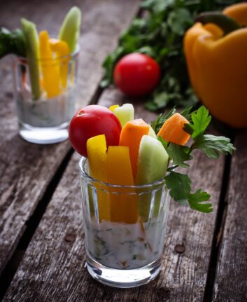 Bâtonnets de légumes pour trempette ©Shutterstock