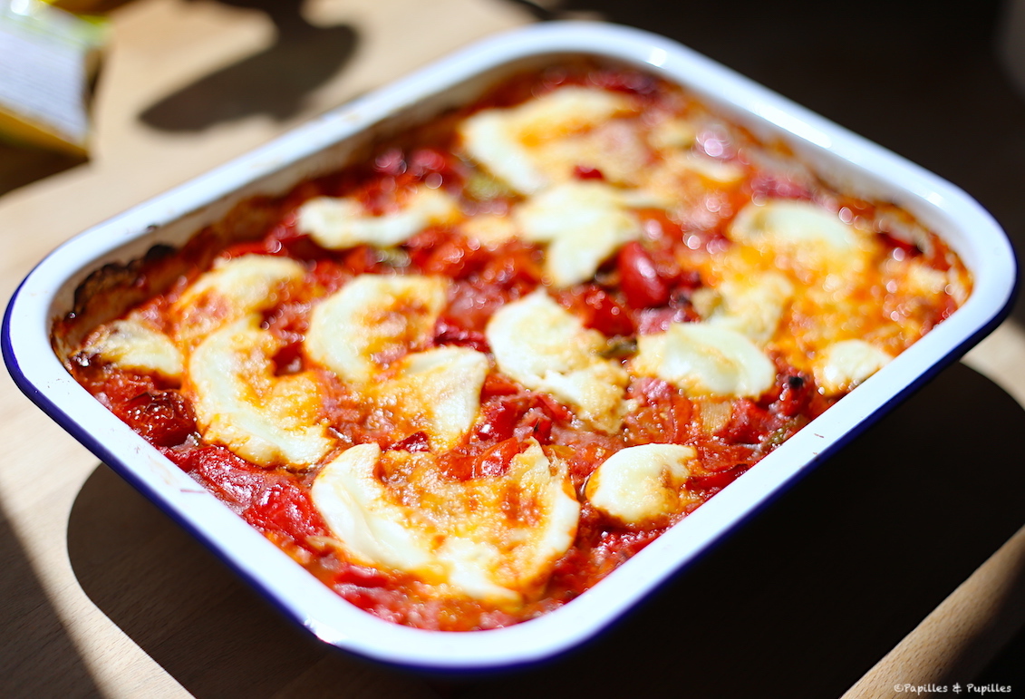 Gratin de légumes d'été à la mozzarella