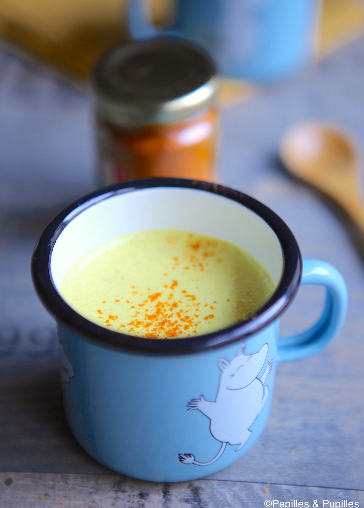 Golden latte - Boisson chaude au curcuma