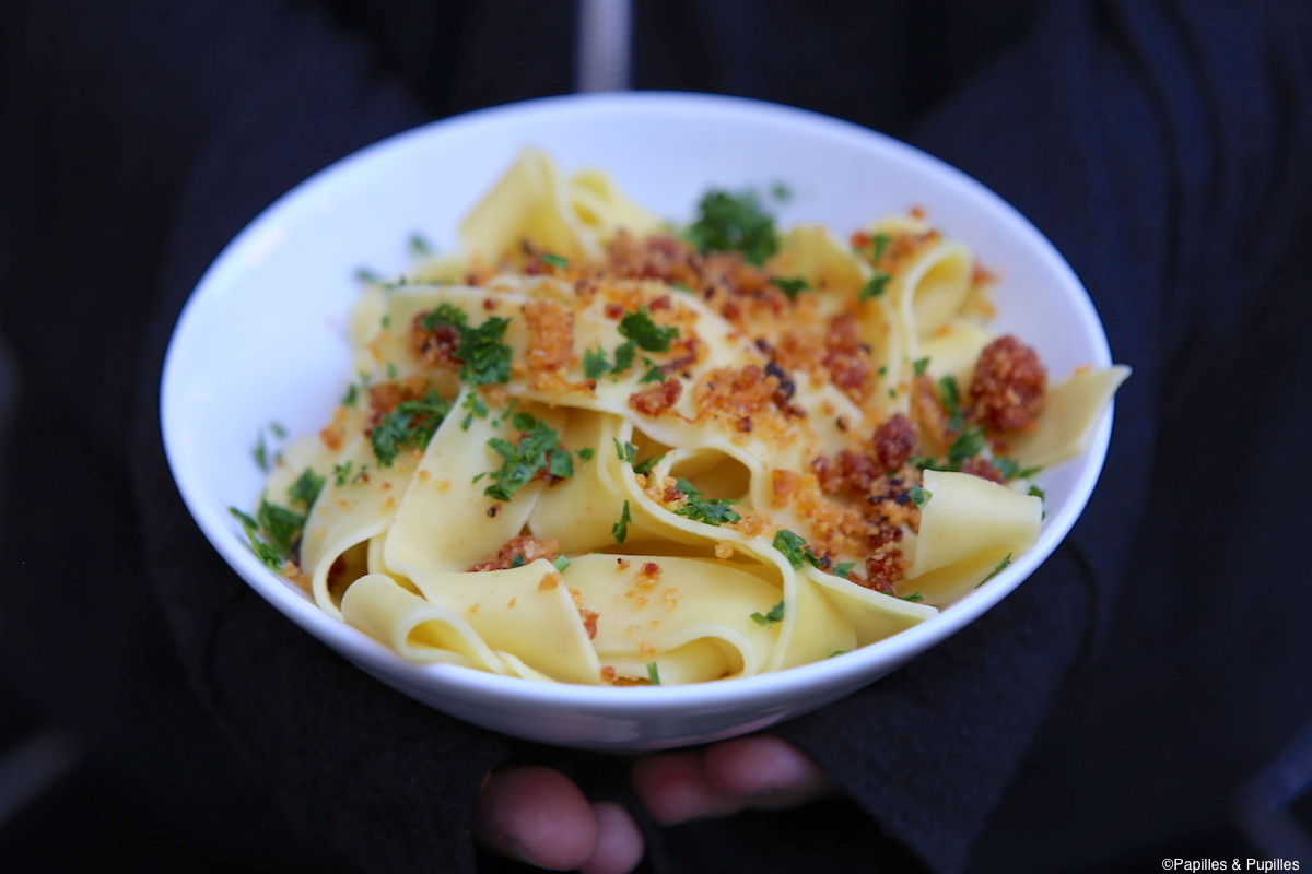 Pâte au croustillant de chorizo