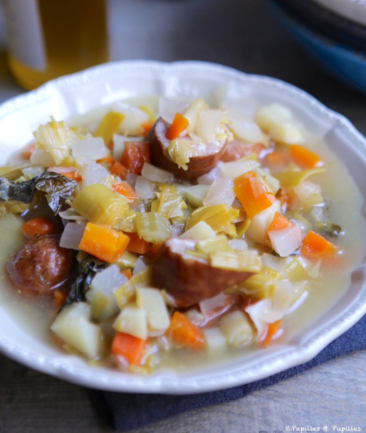 Soupe à la saucisse de Montbéliard