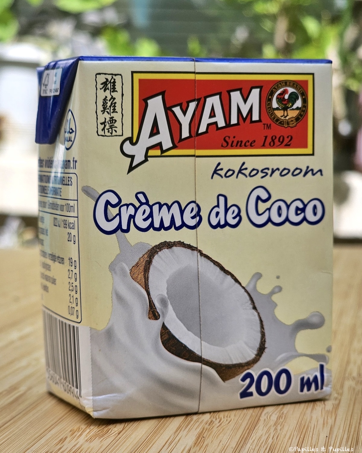 Crème de coco