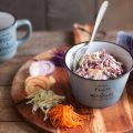 Coleslaw à la purée de noix de cajou