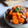 Joues de boeuf façon Bourguignonne