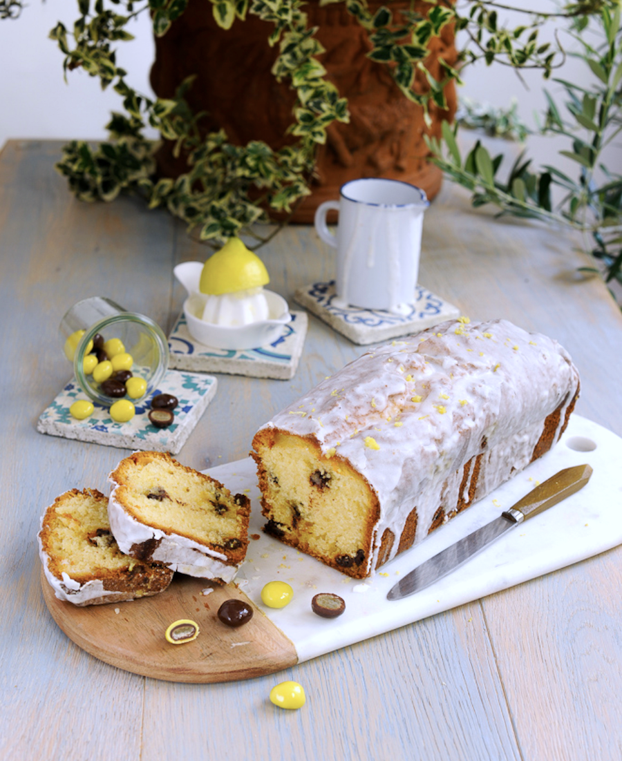 Cake au citron confit et au deux chocolats de François Doucet