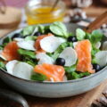 Salade hivernale au saumon fumé