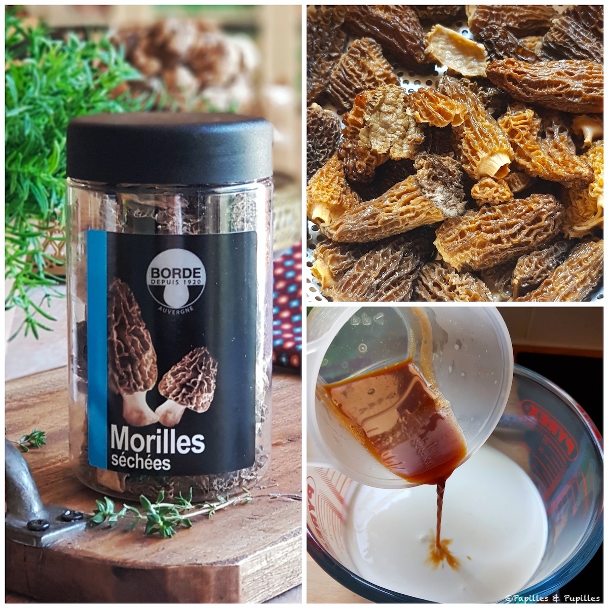 Morilles séchées Borde