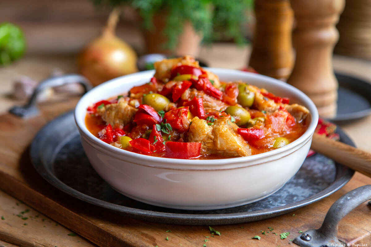 Sauté de veau aux olives