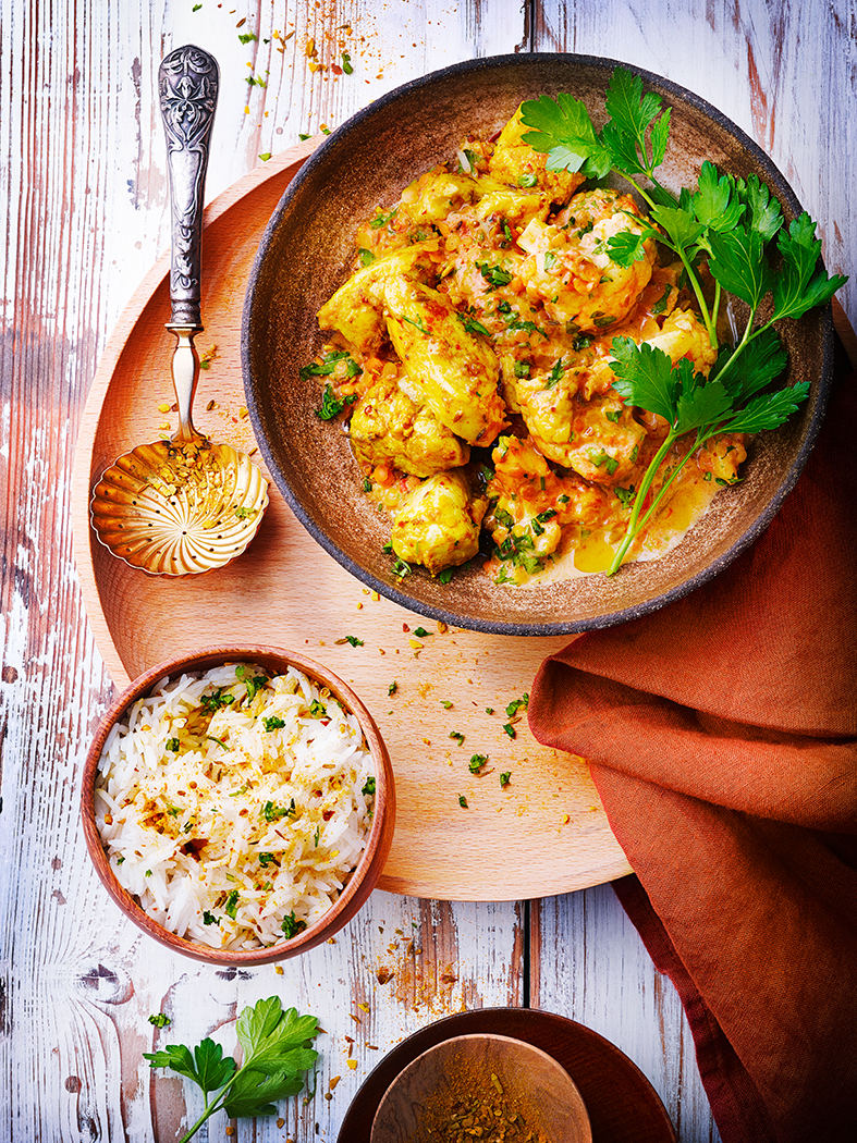 Curry de lentilles corail - Dahl curry