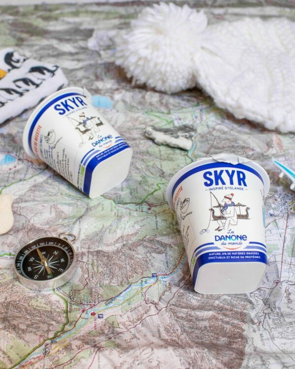 Lagrange - Connaissez-vous le Skyr ? Ce yaourt venue tout droit d'Islande  est une recette de lait fermenté, à la texture extrêmement onctueuse. Les  Vikings en fabriquaient déjà il y a plus
