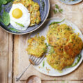 Galettes de légumes au Comté