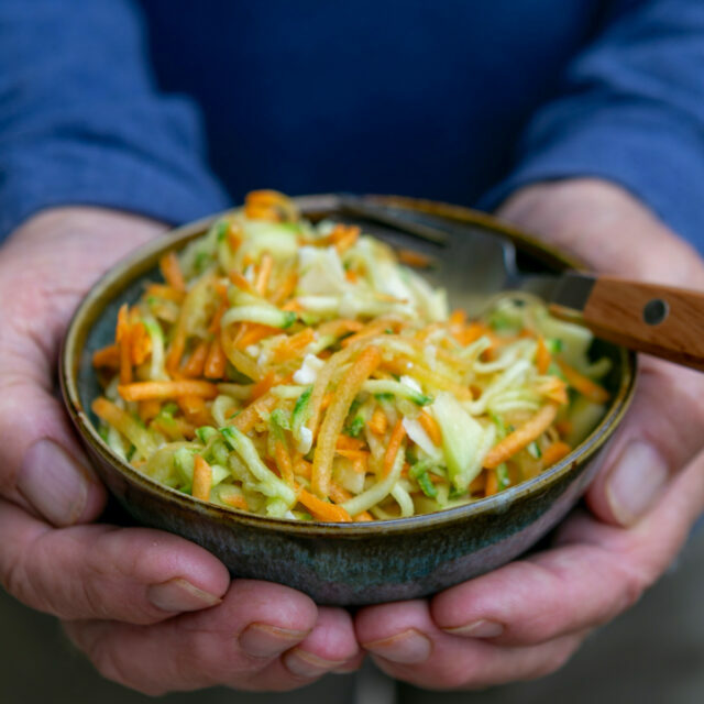 Salade De Radis Noir Carottes Et Gingembre