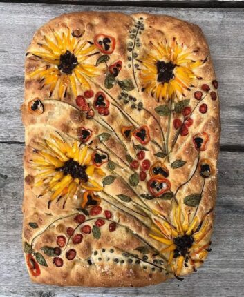 Focaccia Tournesol ©Vineyard Baker