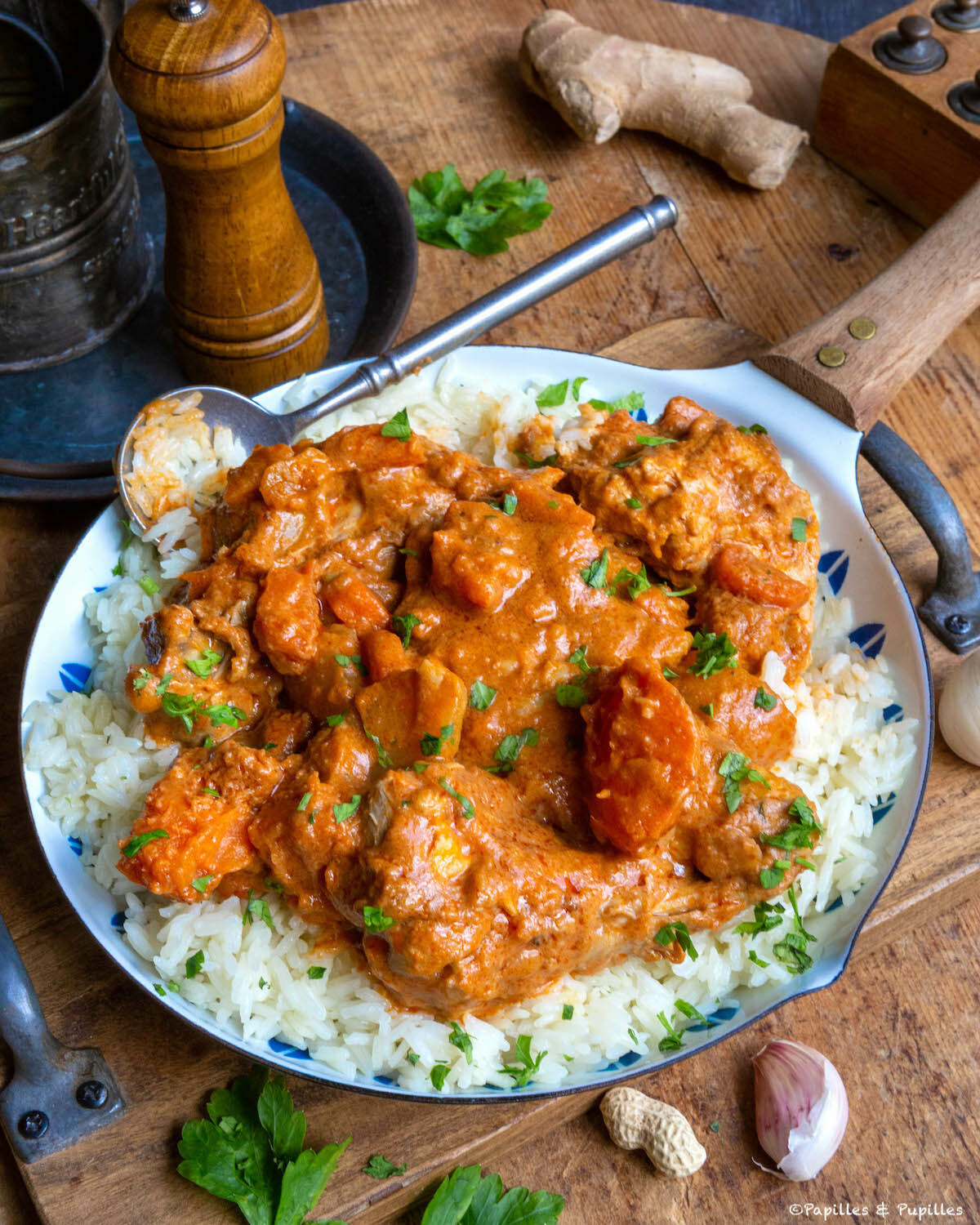 Poulet mafé