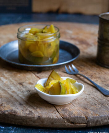 Courgettes au curry à l'aigre douce