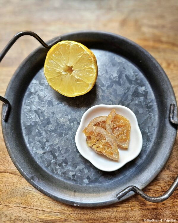 Citron confit et citron